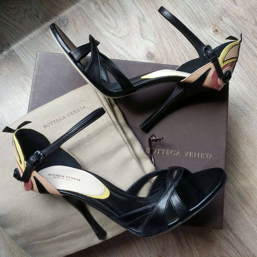 Bottega Veneta Butterfly Stiletto Sandal Heels
